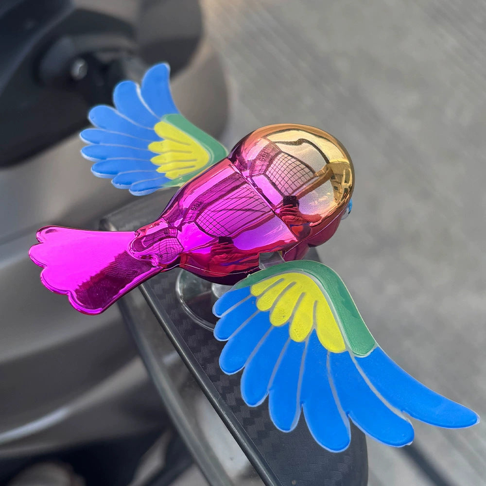 Uccellino Bionico Swing Wings – Decorazione Auto/Moto che Vola col Vento! - AD01
