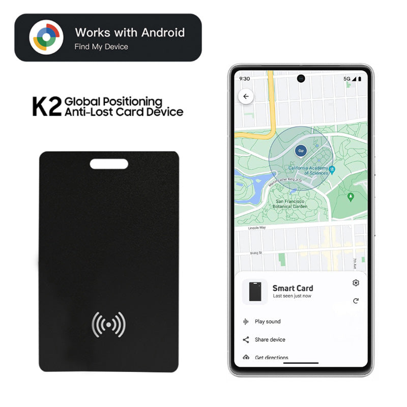 Dispositivo Anti-Smarrimento Ultra Slim – Compatibile con Android - Find Hub , Ricarica Wireless, Impermeabile, Solo 13g – K2