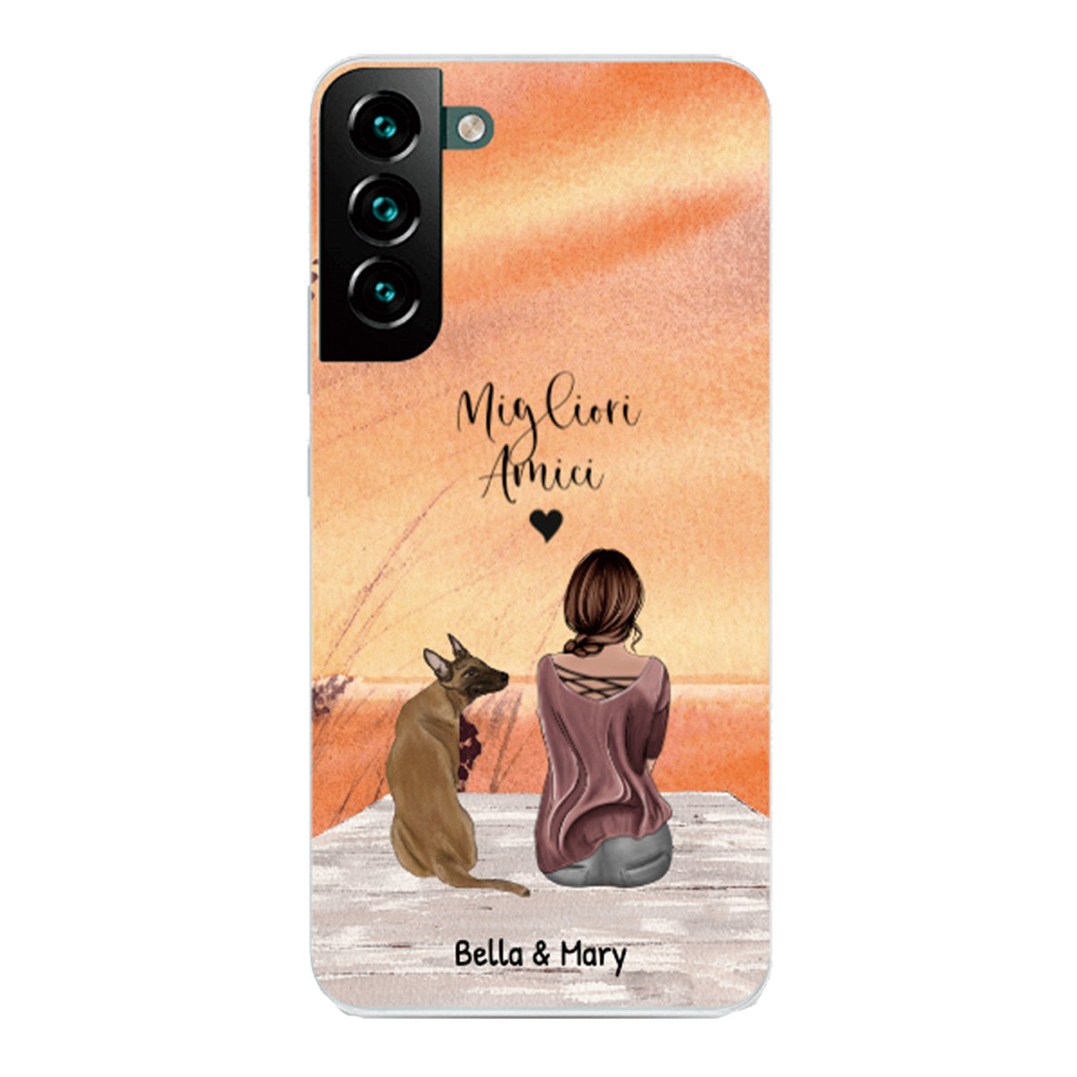 Pellicola Posteriore Stampabile + pellicola protettiva compatibile con tutti i modelli di smartphone - T689