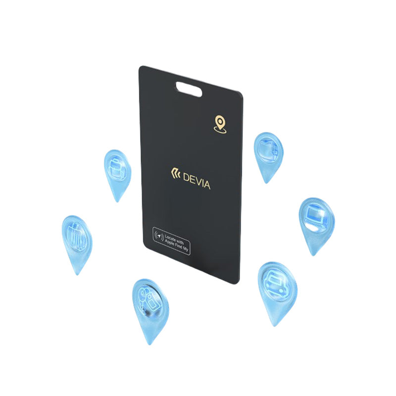 Dispositivo Anti-Smarrimento Ultra Slim, Impermeabile e Ricaricabile Wireless – Modello Compatibile con Apple Find My o Android Find My Device, Ideale per Portafoglio, Zaino, Portachiavi, automezzi ecc. G2302 /G2304