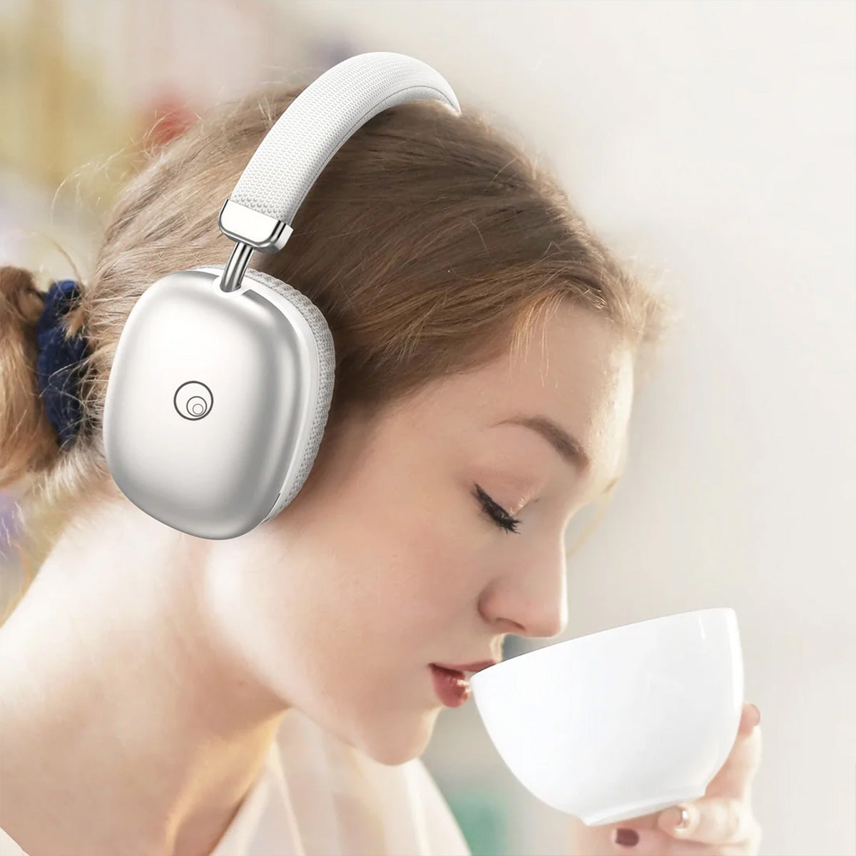 Cuffie Bluetooth Wireless Pieghevoli con Microfono – Stereo HiFi, Riduzione Rumore, Leggere, Regolabili, per Gaming e Musica - ST-37