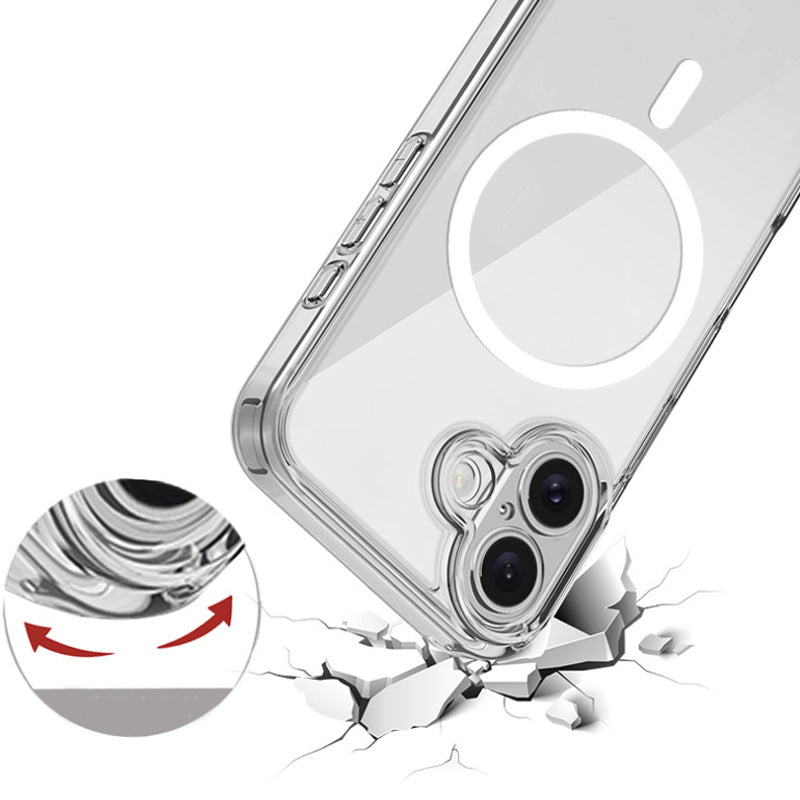 Custodia Trasparente Anti-Ingiallimento Compatibile con MagSafe – ART-6051