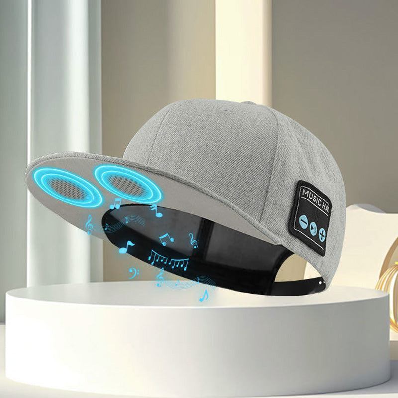 Cappello Unisex Regolabile con Altoparlante Bluetooth 5.4 Integrato | Ideale per Sport, Relax e Uso Quotidiano | Nero - BT-01