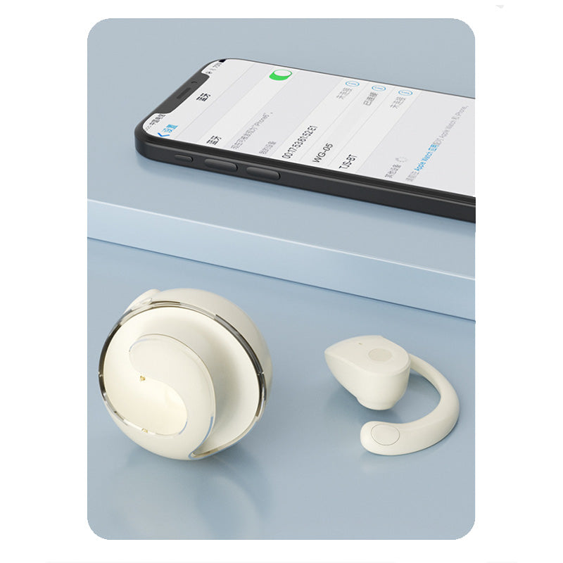 Auricolari Bluetooth | con versione AI Multilingue, Design Sferico, Gancio Anticaduta, Audio Hi‑Fi, Portata 10 m, Riduzione Rumore – Ideali per Sport, Viaggi, Lavoro e Uso Quotidiano