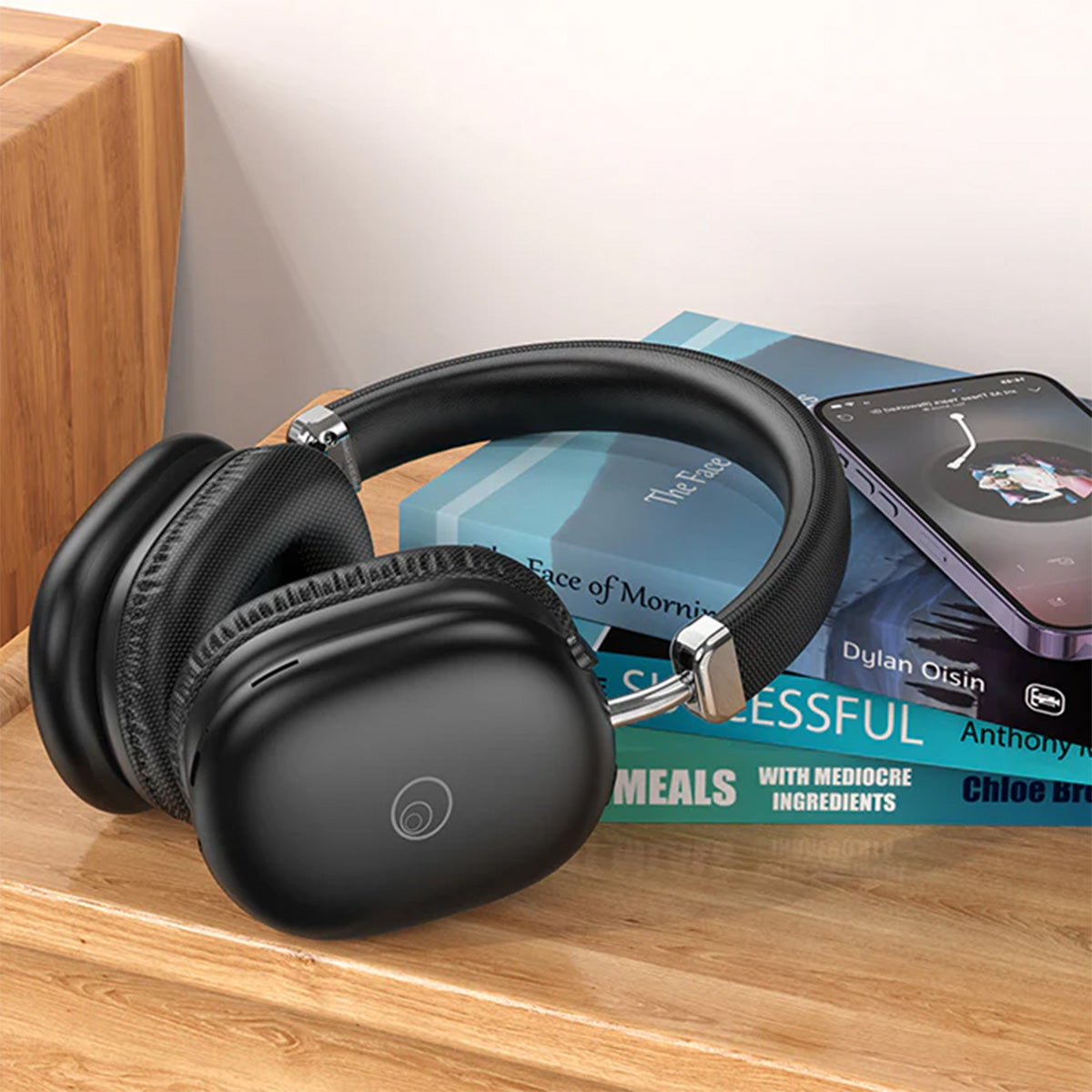 Cuffie Bluetooth Wireless Pieghevoli con Microfono – Stereo HiFi, Riduzione Rumore, Leggere, Regolabili, per Gaming e Musica - ST-37