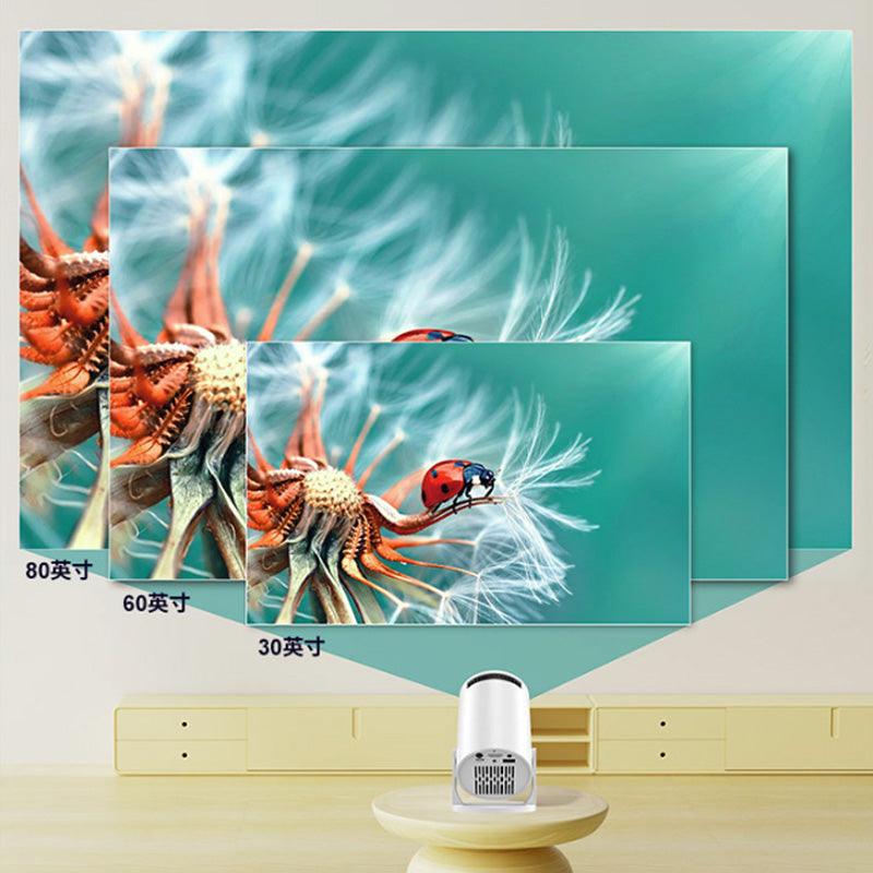 Mini Proiettore LED Wireless Z11 – Rotazione a 240°, proiezione fino a 120" - 4K HD 1280x720 , compatibile con Android, iOS, HDMI e USB