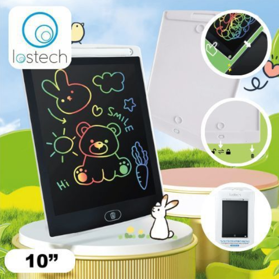 Tavoletta Digitale LCD 8.5"/10"/12"– Blocco Appunti Elettronico con Penna | Scrivi, Disegna e Cancella con un Click - LS-TA