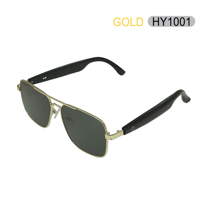Occhiali da Sole Bluetooth Intelligenti – Audio Open-Ear, Microfono Integrato, Controllo Touch, Protezione UV, Design Unisex - HY1001/HY1002/HY1008