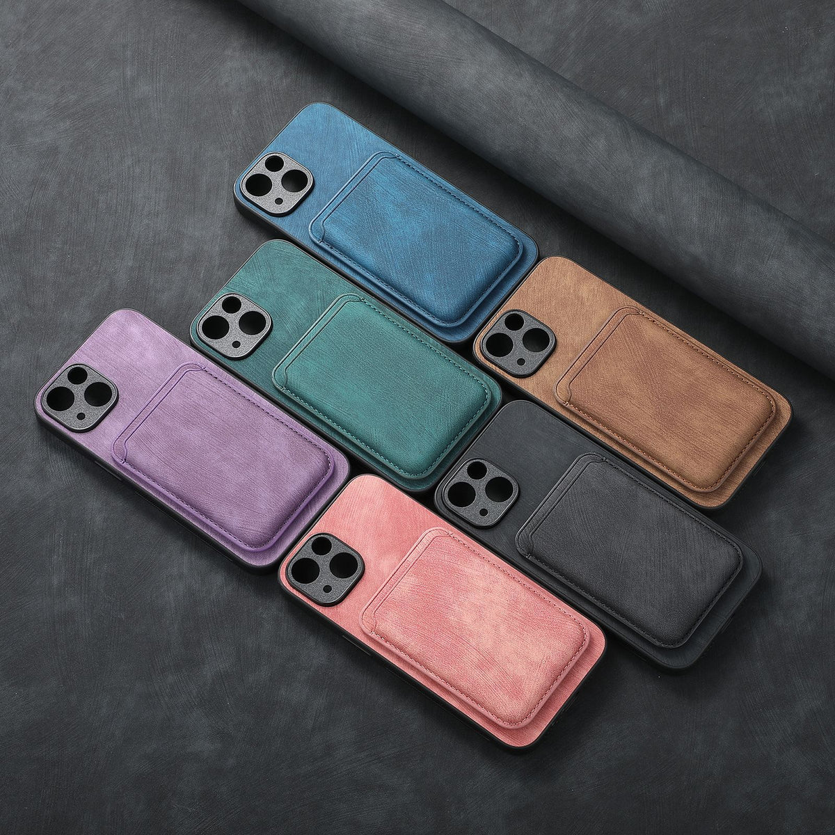 Cover Magnetica con Portafoglio Porta Carte Rimovibile – Design Elegante, Protezione e Praticità - CS14
