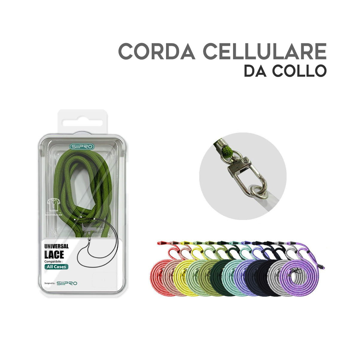 Laccio universale da collo per cellulare – 2002
