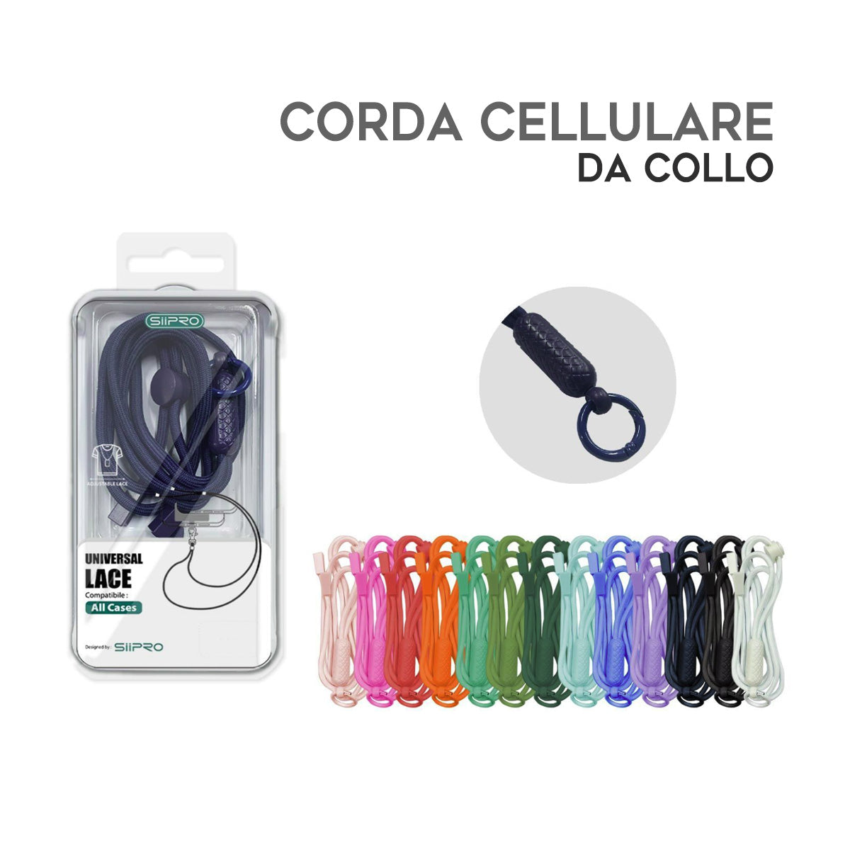 Laccio universale da collo per cellulare – 2004