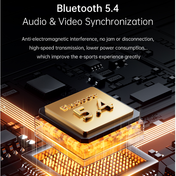 Awei TP97 – Auricolari Wireless con Schermo LCD Touch 🎶 | Bluetooth 5.4 🚀 | Subwoofer Bass 🔊 | Effetti Sonori 3D 🎧 | Batteria Lunga Durata 🔋