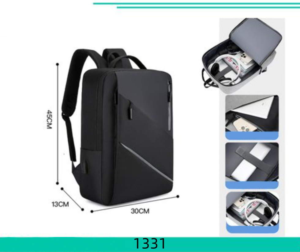 Zaino Multifunzione 1331/1805/1818/1903 - Capiente Organizzato Design Moderno per Scuola Lavoro e Viaggi con Tasche Pratiche e Grande Capacità Interna