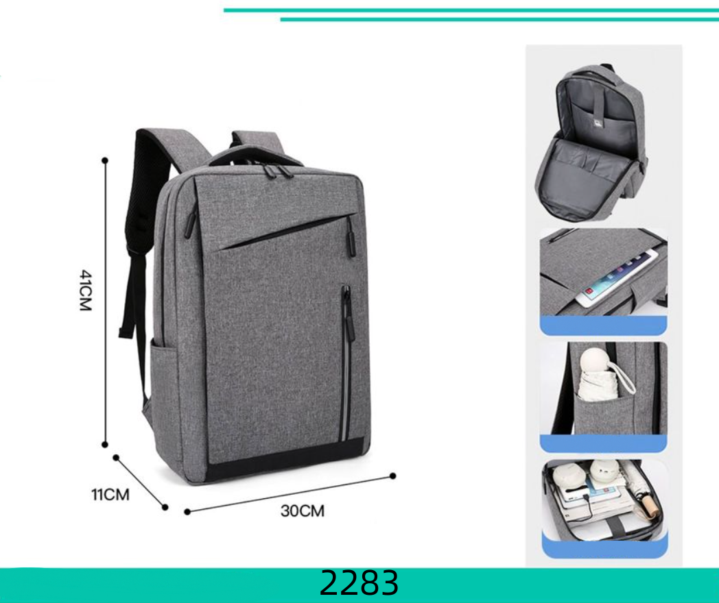 Zaino Multifunzione 0202/1918/2283 - Capiente Organizzato Design Moderno e Pratico per Lavoro Scuola e Viaggi