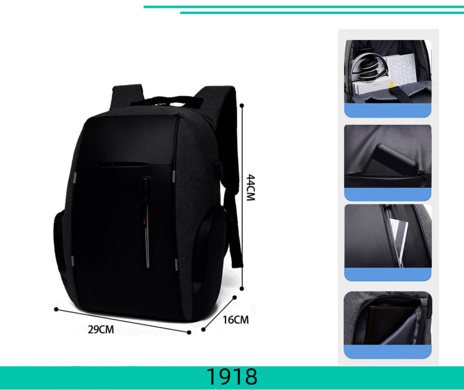 Zaino Multifunzione 0202/1918/2283 - Capiente Organizzato Design Moderno e Pratico per Lavoro Scuola e Viaggi