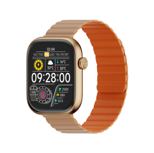 Smartwatch IPS 1,96" – Chiamate Bluetooth, Impermeabile IP68, Cinturino Magnetico - ST2