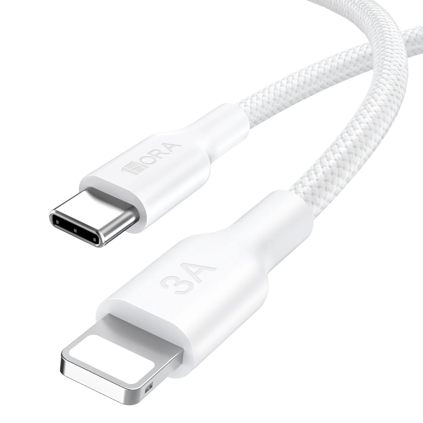 Cavo USB-C ➜ Lightning Intrecciato 1m | Ricarica Rapida 3A per iPhone - CAB273