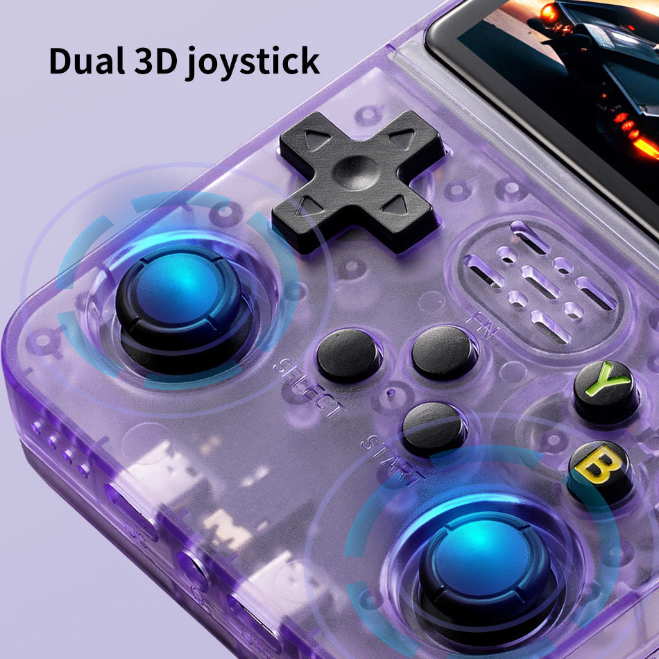 R36S Console Portatile Retro | Schermo HD 3.5” RGB | Joystick 3D | 10+ Emulatori Preinstallati