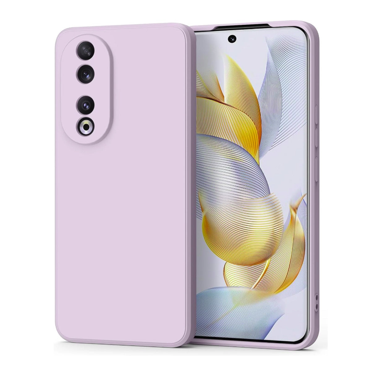 Cover per Huawei & Honor in silicone con protezione per l'area fotocamera