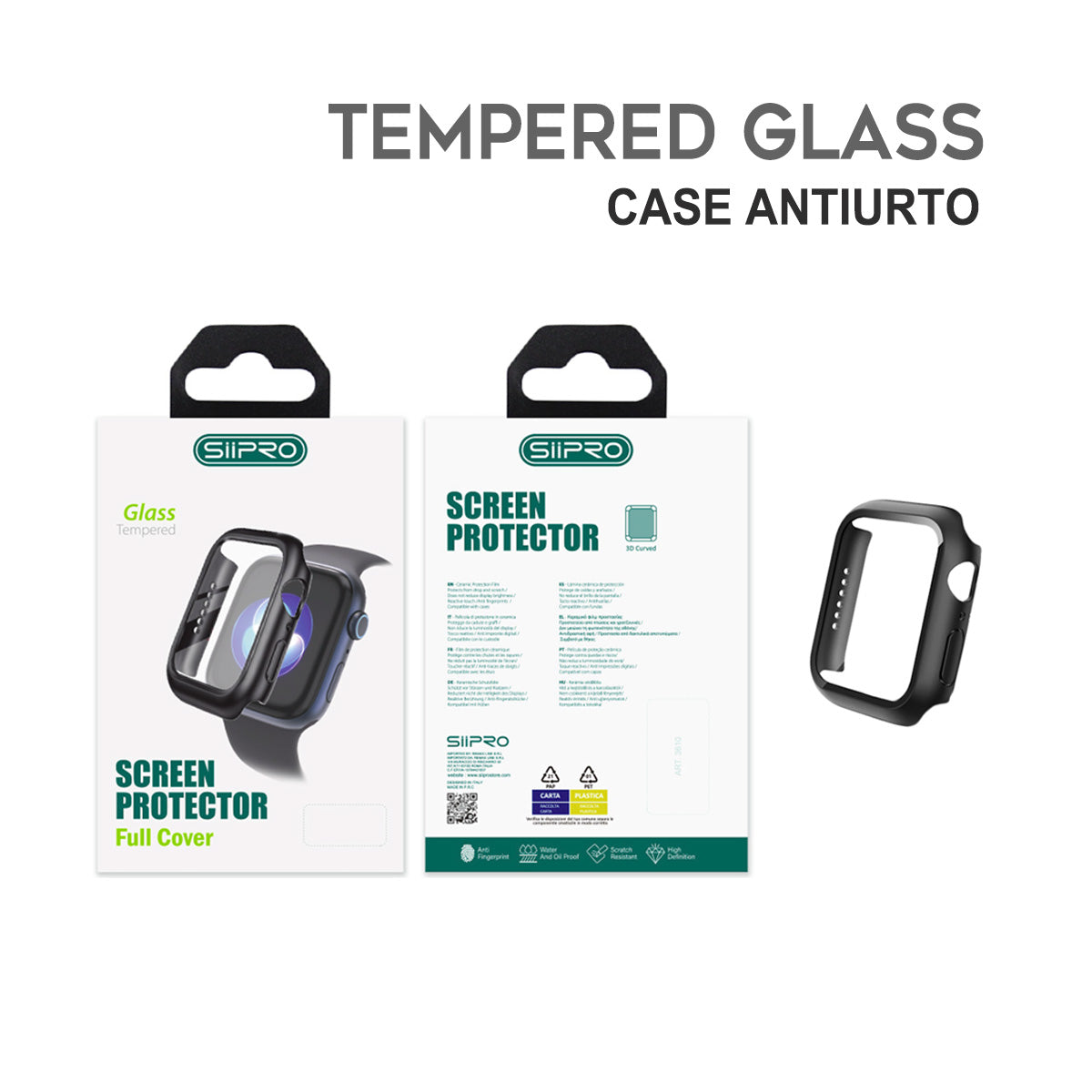 Cover con Bordi Neri per iWatch