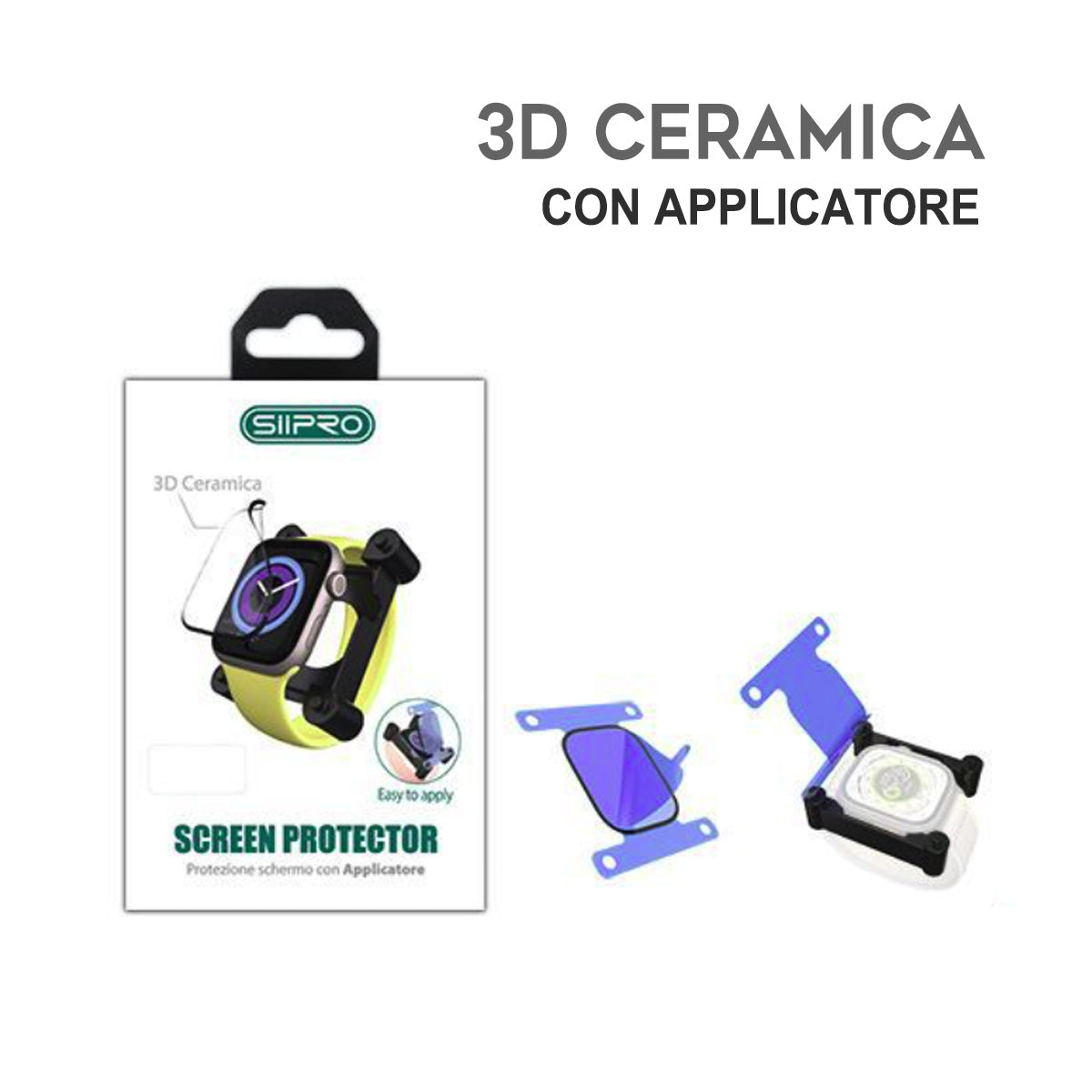 Pellicola in ceramica per iWatch con Applicatore
