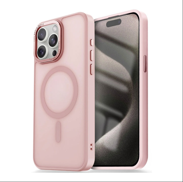 Cover trasparente effetto fumé per iPhone | Soft touch + Anti impronte | MagSafe compatibile - 6030