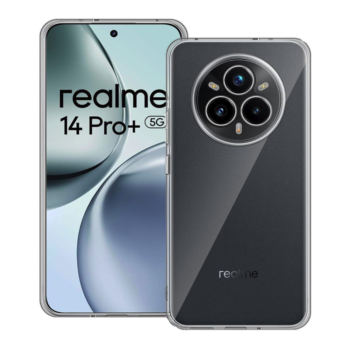 Cover per Realme trasparente 100%