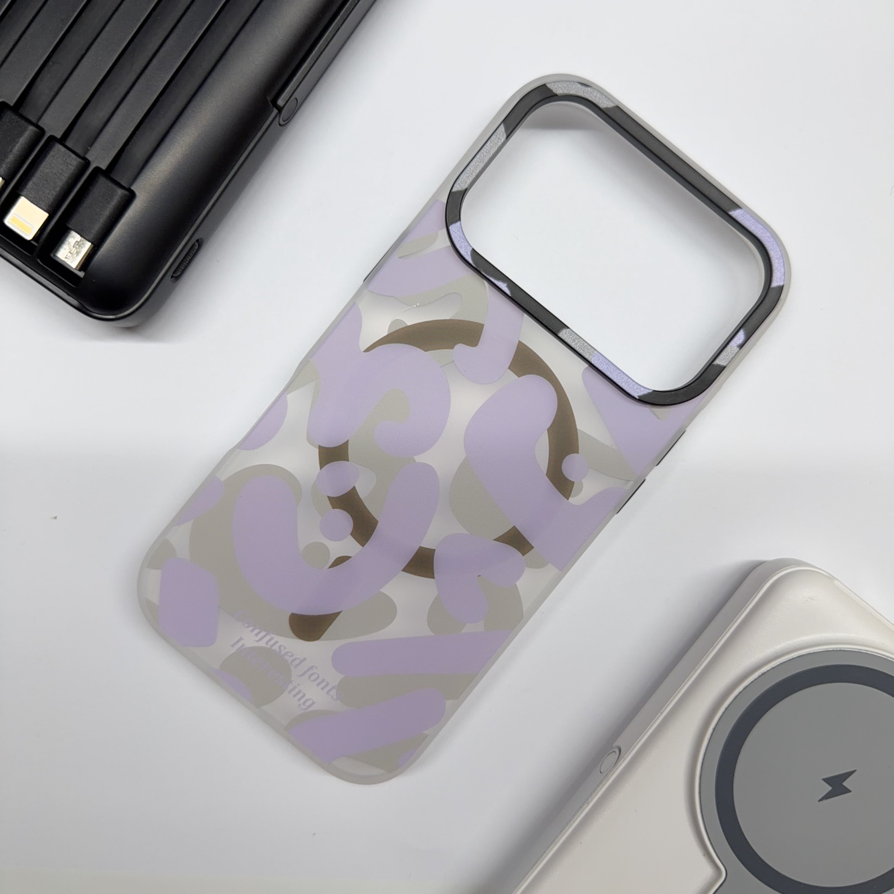 Cover per iPhone con stile mimetico, compatibile con MagSafe - 6042