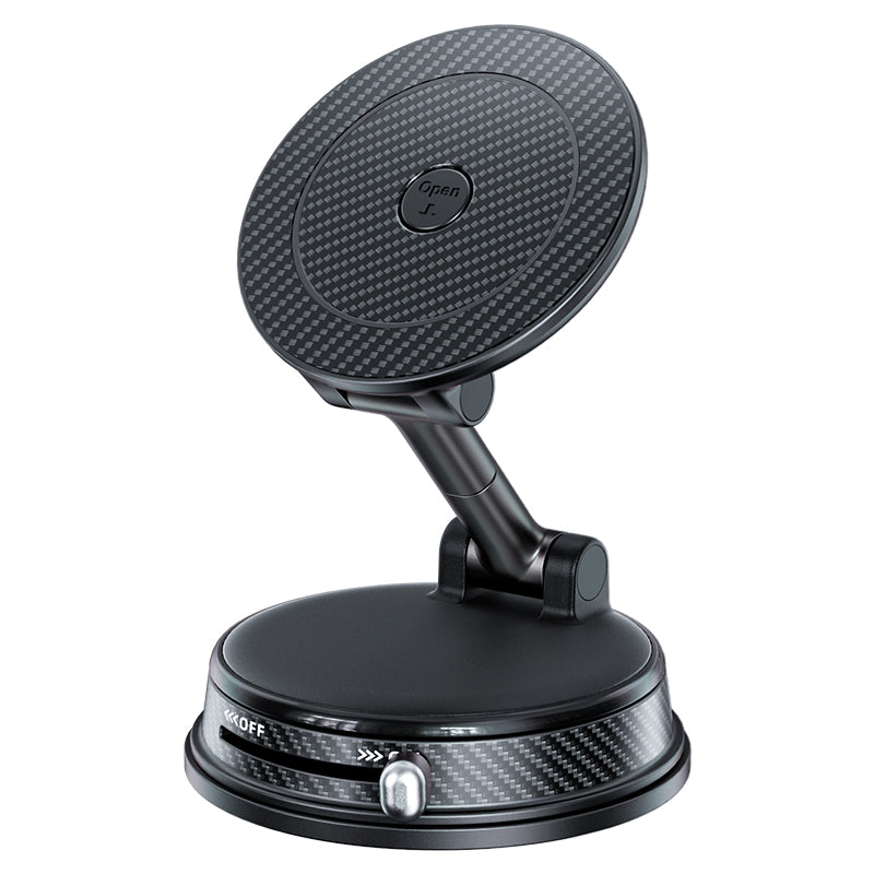 Supporto Magnetico Auto con Ventosa a Vuoto + Profumatore Integrato | Rotazione 4 Assi | MagSafe Ultra Potente - A15