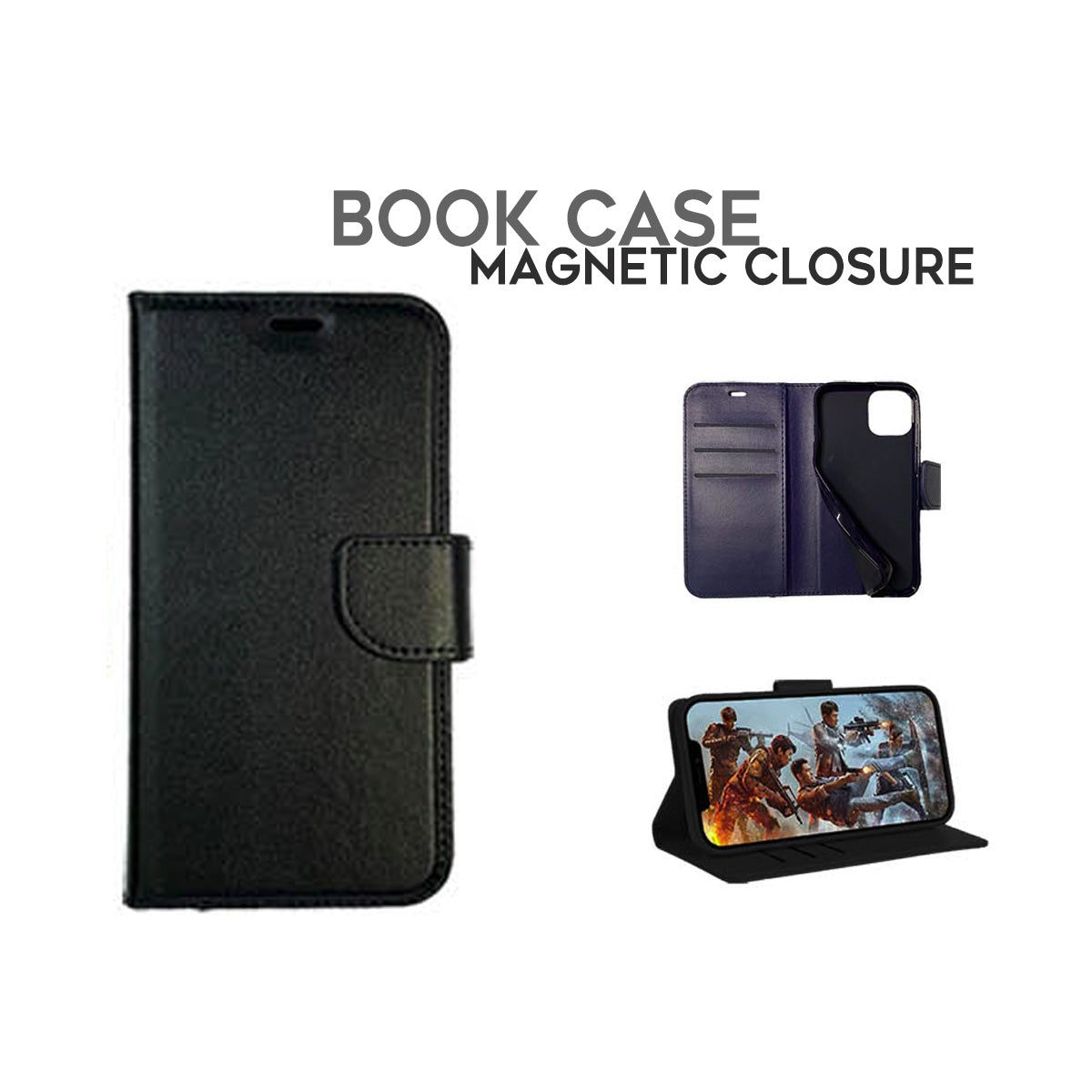 Custodia per Xiaomi a libro con chiusura magnetica - 6002