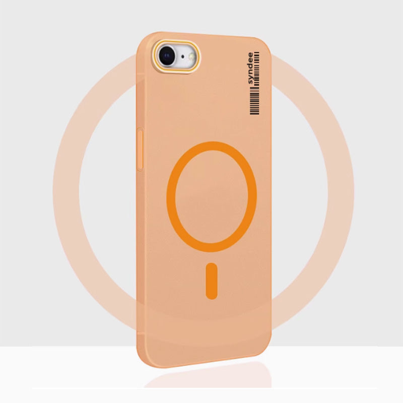 Cover per iPhone Super Sottile in PC Trasparente Effetto Fumé Opaca – Soft Touch, Anti-Impronte, Compatibile MagSafe, Solo 22g – Mod. 6046