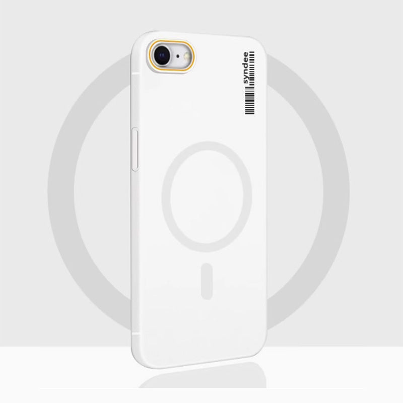 Cover per iPhone Super Sottile in PC Trasparente Effetto Fumé Opaca – Soft Touch, Anti-Impronte, Compatibile MagSafe, Solo 22g – Mod. 6046