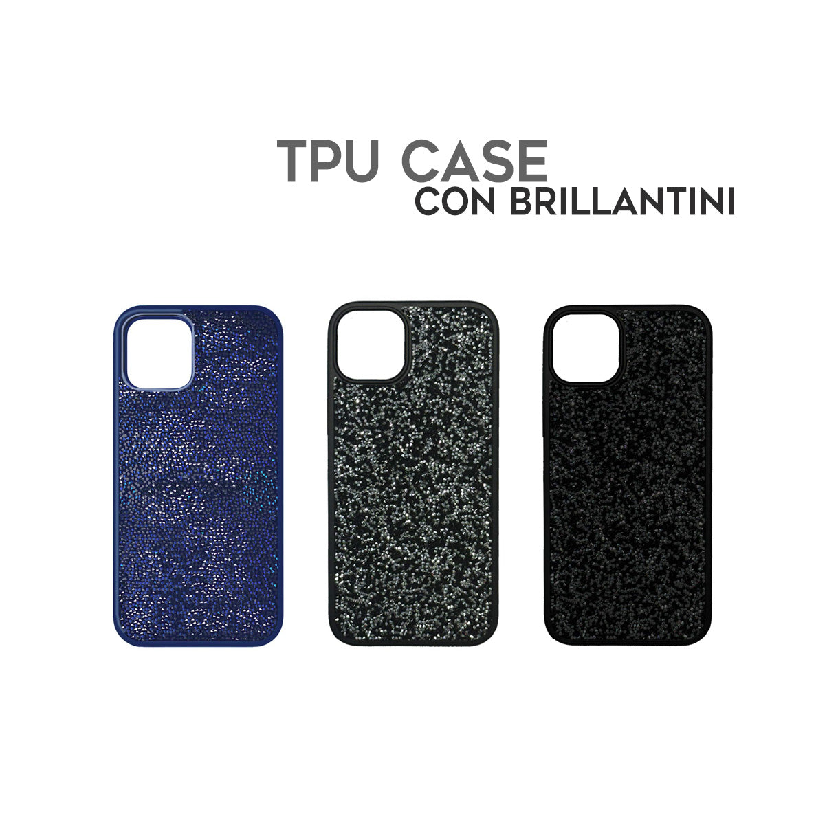 Cover per iPhone con brillantini - 6040