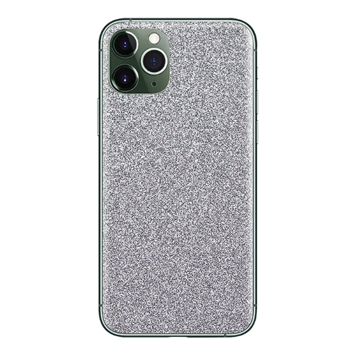 Pellicola posteriore Anti-Shock con Brillantini Bianchi compatibile con tutti i modelli di smartphone