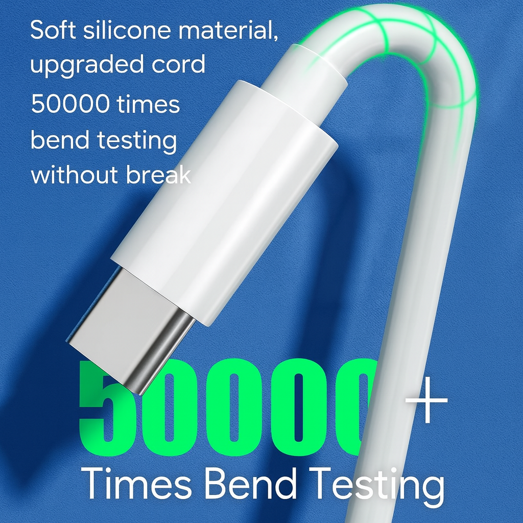 Cavo Ricarica Rapida iPhone PD 20W USB-C ➜ Lightning | Certificato MFi | Dati + Ricarica - E75