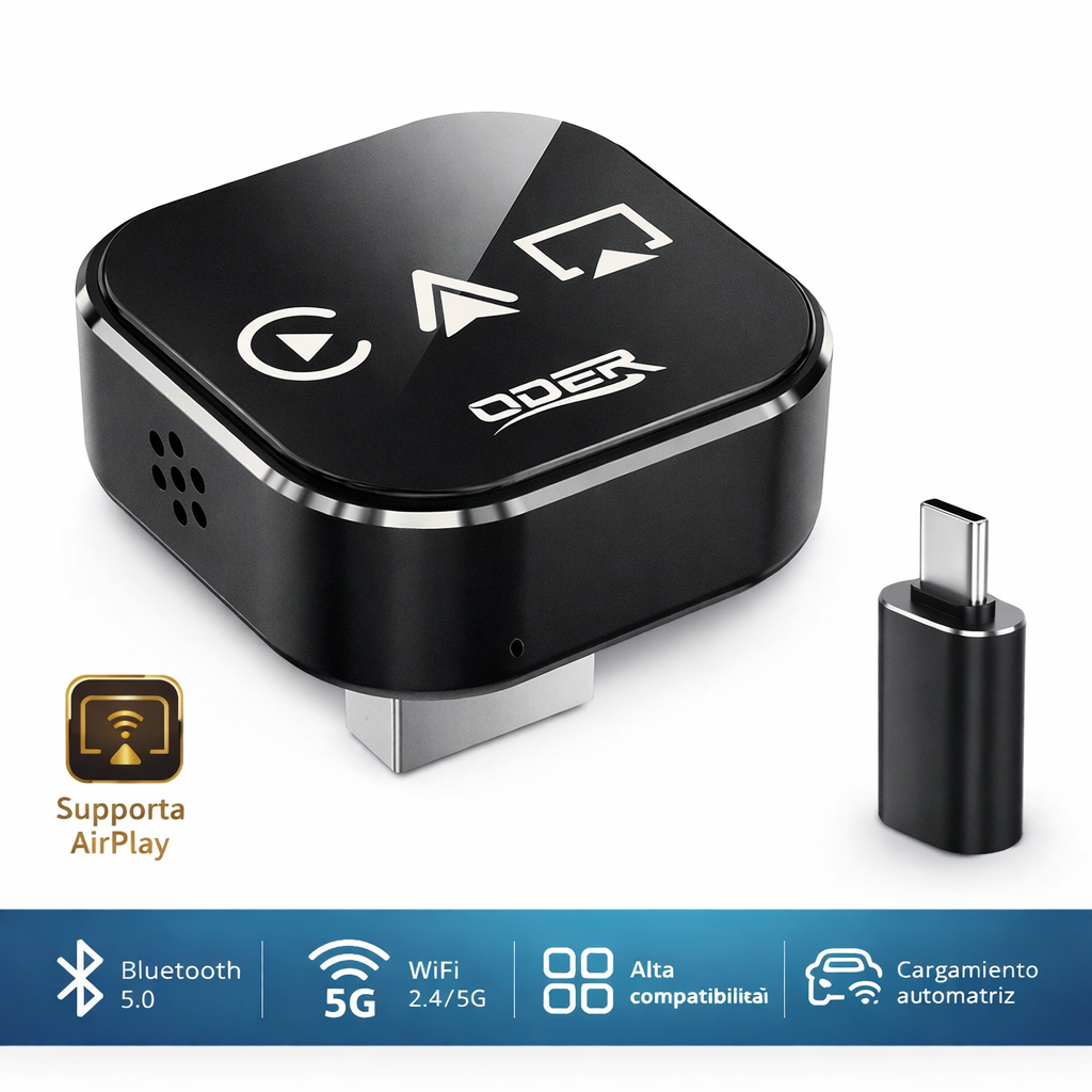 Adattatore CarPlay Wireless – Niente Cavi, Tutto Automatico - OD-44
