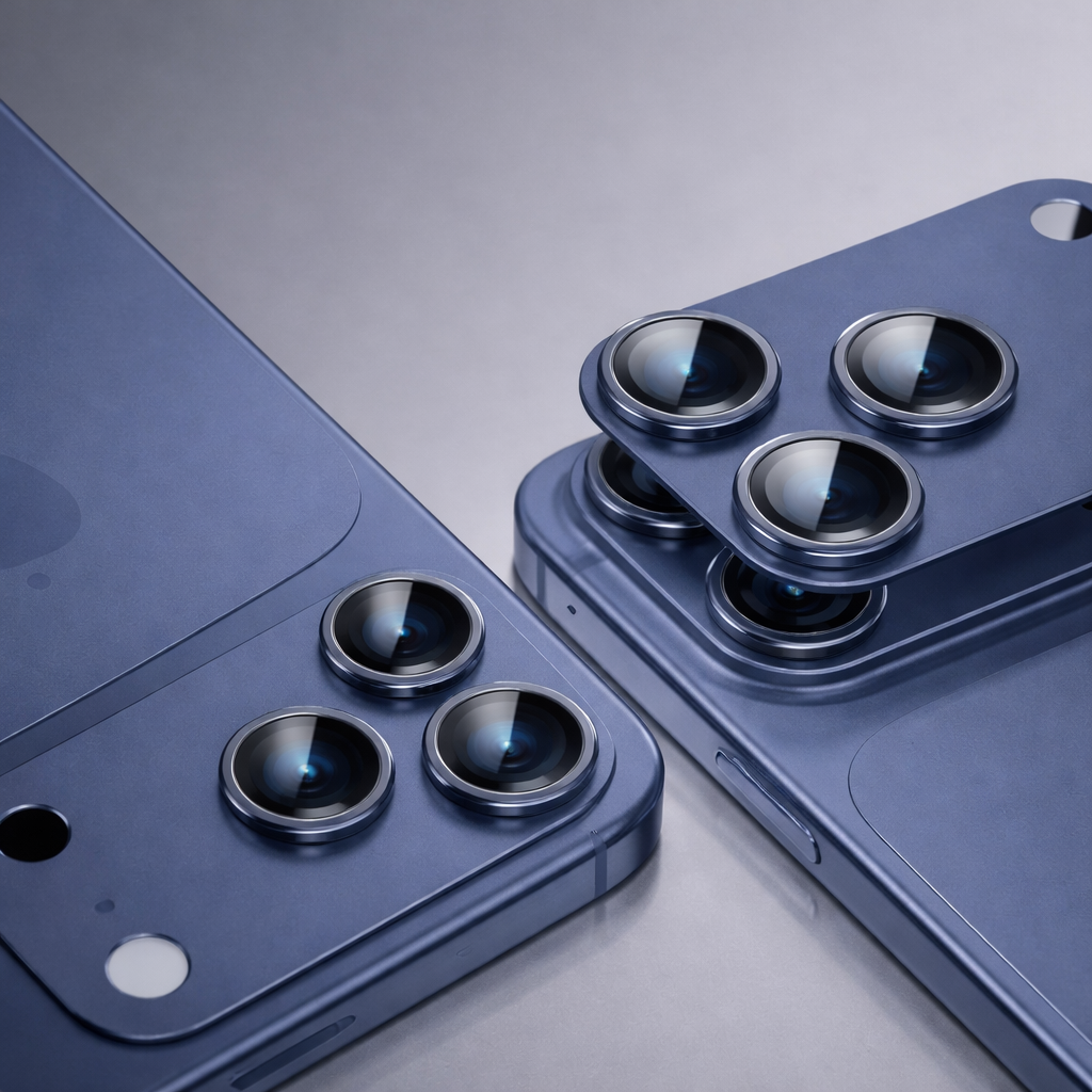 Protezione per fotocamera posteriore, compatibile con iPhone 17 Pro / 17 Pro Max Protezione completa – antigraffio e antiurto -PF17