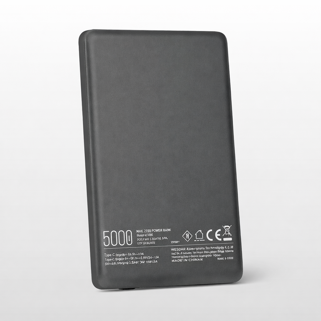 Power Bank Magnetico Wireless 5000mAh – Ricarica Ultra Sottile & Veloce 22.5W - S1095