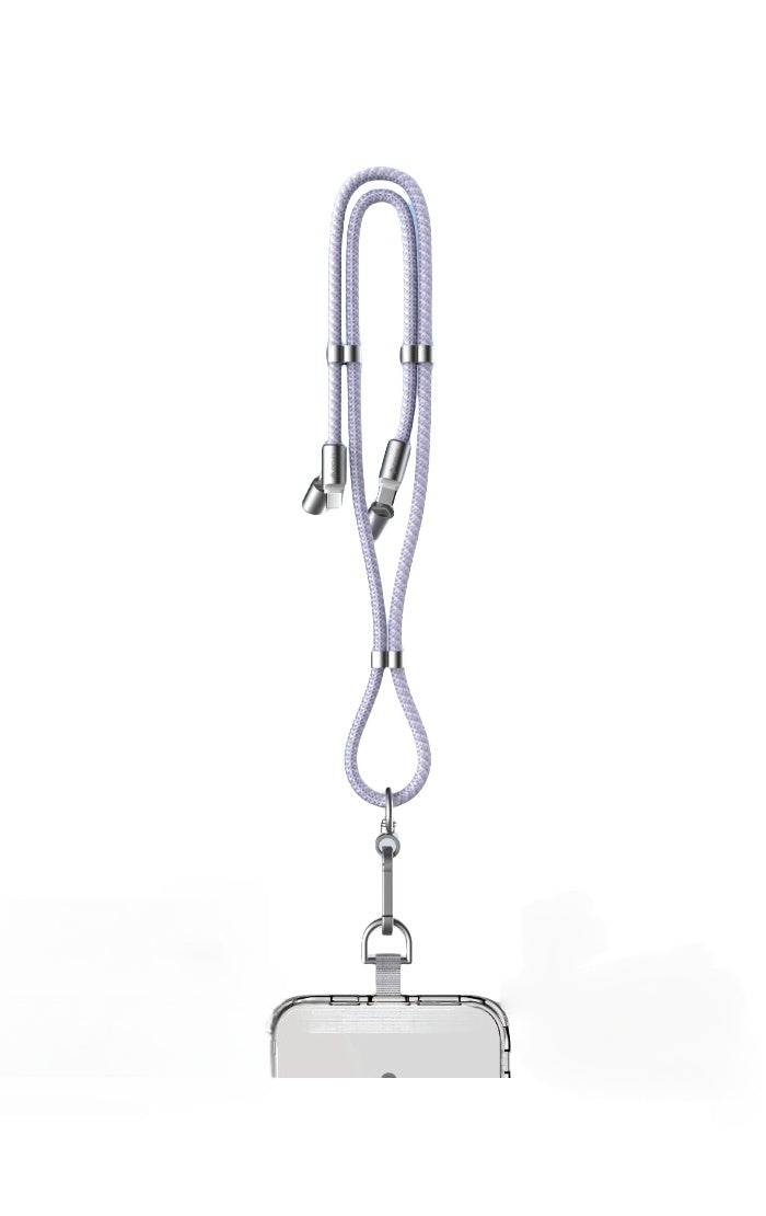 Cavo Tipo-C Intrecciato PD 60W – Lunghezza 1.6M con Laccetto Regolabile-DEWLCC124B