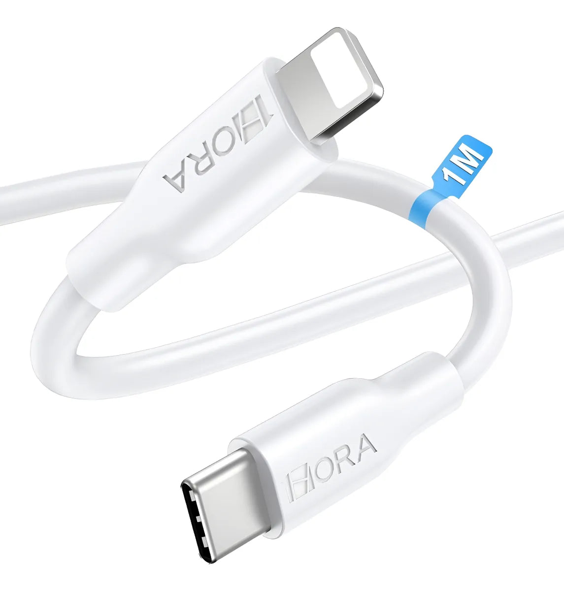 Cavo USB-C ➜ Lightning Intrecciato 1m | Ricarica Rapida 3A per iPhone - CAB273