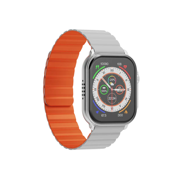 Smartwatch AMOLED 2,01” – Chiamate Bluetooth, Cinturino Magnetico, Autonomia 15 Giorni - SF1