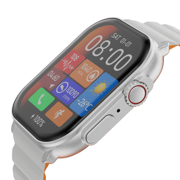 Smartwatch AMOLED 2,01” – Chiamate Bluetooth, Cinturino Magnetico, Autonomia 15 Giorni - SF1