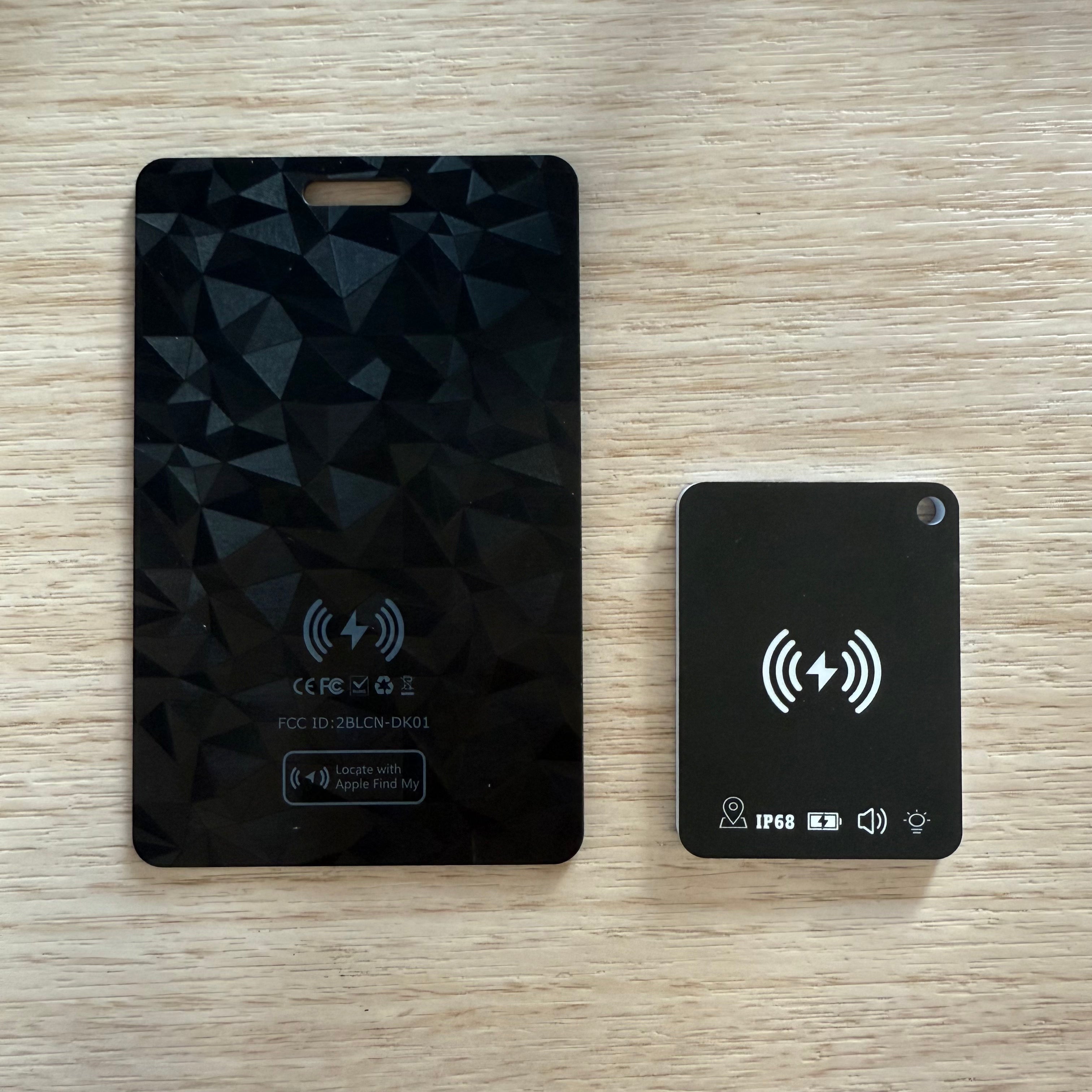 Mini Card Anti-Smarrimento 3.3x4.5cm | Compatibile con Apple Find My | Localizzazione Globale | Wireless & Impermeabile IP68 - K7