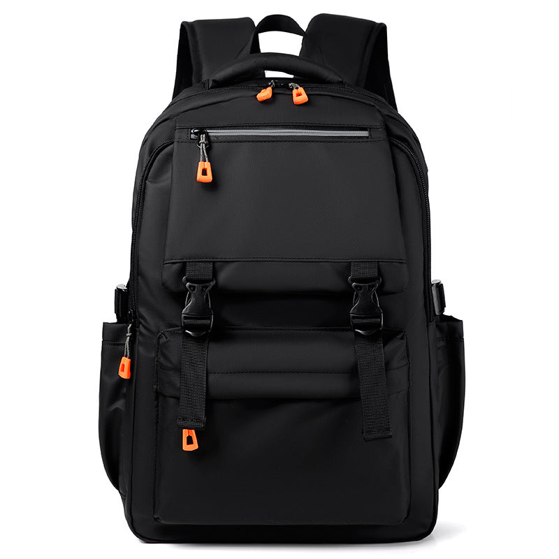 Zaino da Pendolarismo Multifunzione per Viaggi, Lavoro e Uso Quotidiano, con Ricarica USB, Inserti Riflettenti, Impermeabile e Scomparti Multipli - 2305-1