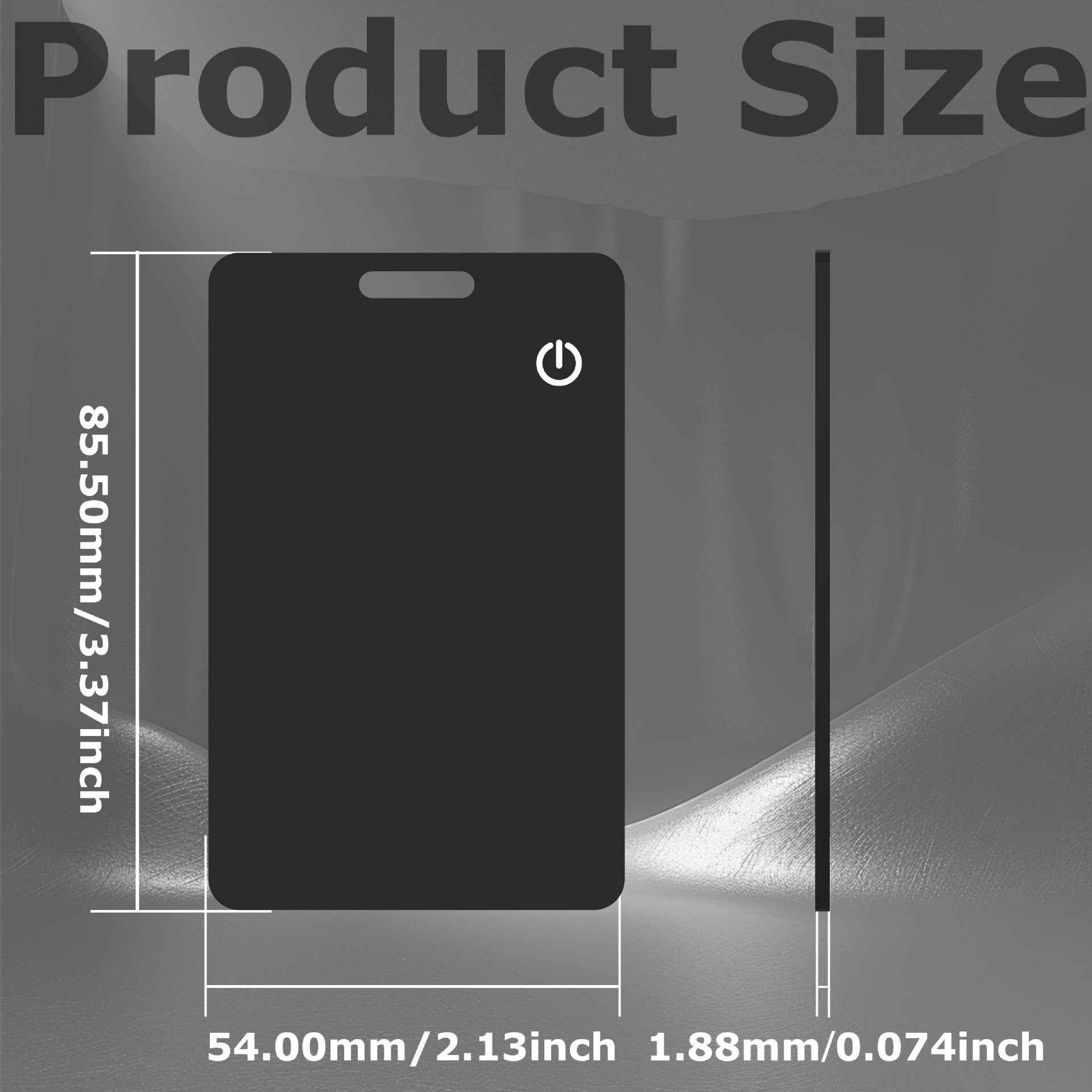 Dispositivo Anti-Smarrimento Ultra Slim LT01F – Compatibile Apple Find My, Ricarica Wireless, Impermeabile, Solo 13g - LT01