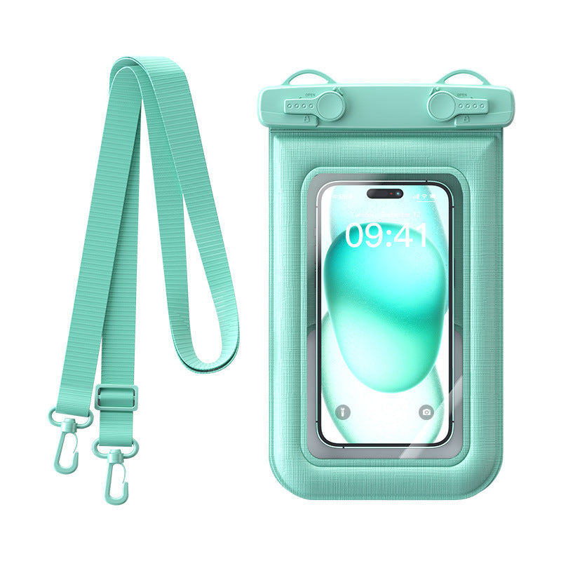 Custodia Galleggiante Impermeabile IPX8 per Smartphone con Chiusura Brevettata, Certificazione SGS, Touch Screen, Tracolla Regolabile e Colori Multipli – Compatibile fino a 7,2 Pollici-J010-2