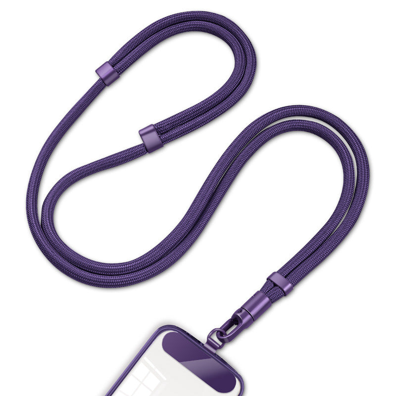 Cordino Universale Regolabile per Smartphone – Tracolla Antismarrimento con Piastra in Acciaio Inox - CD01