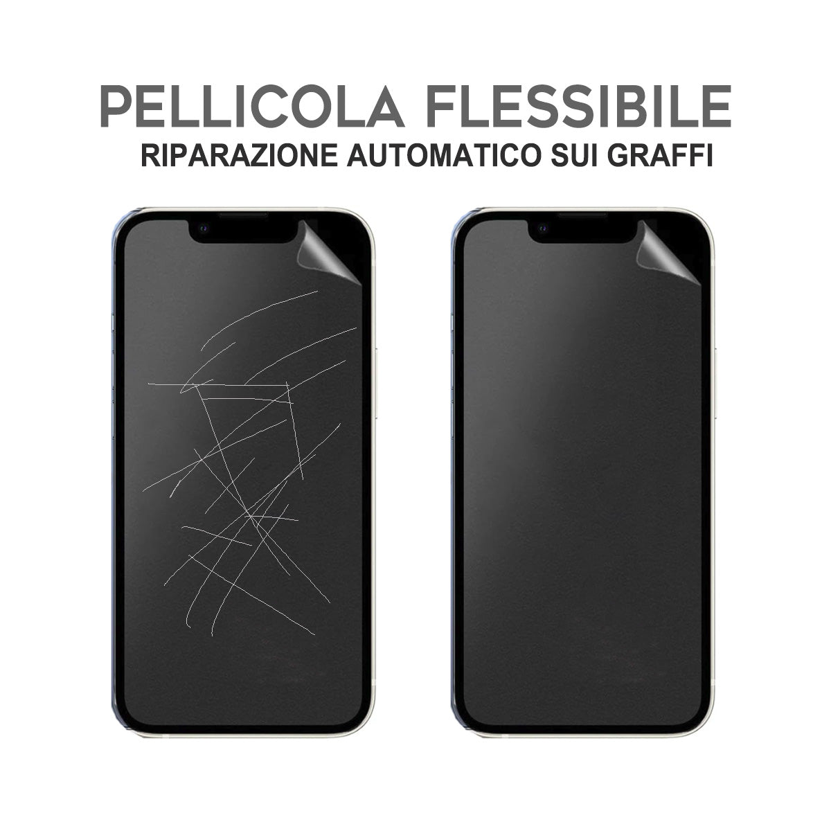 Proteggilo pellicola Hydrogel trasparente opaca – effetto matte setoso al tatto, anti-urto - 93775