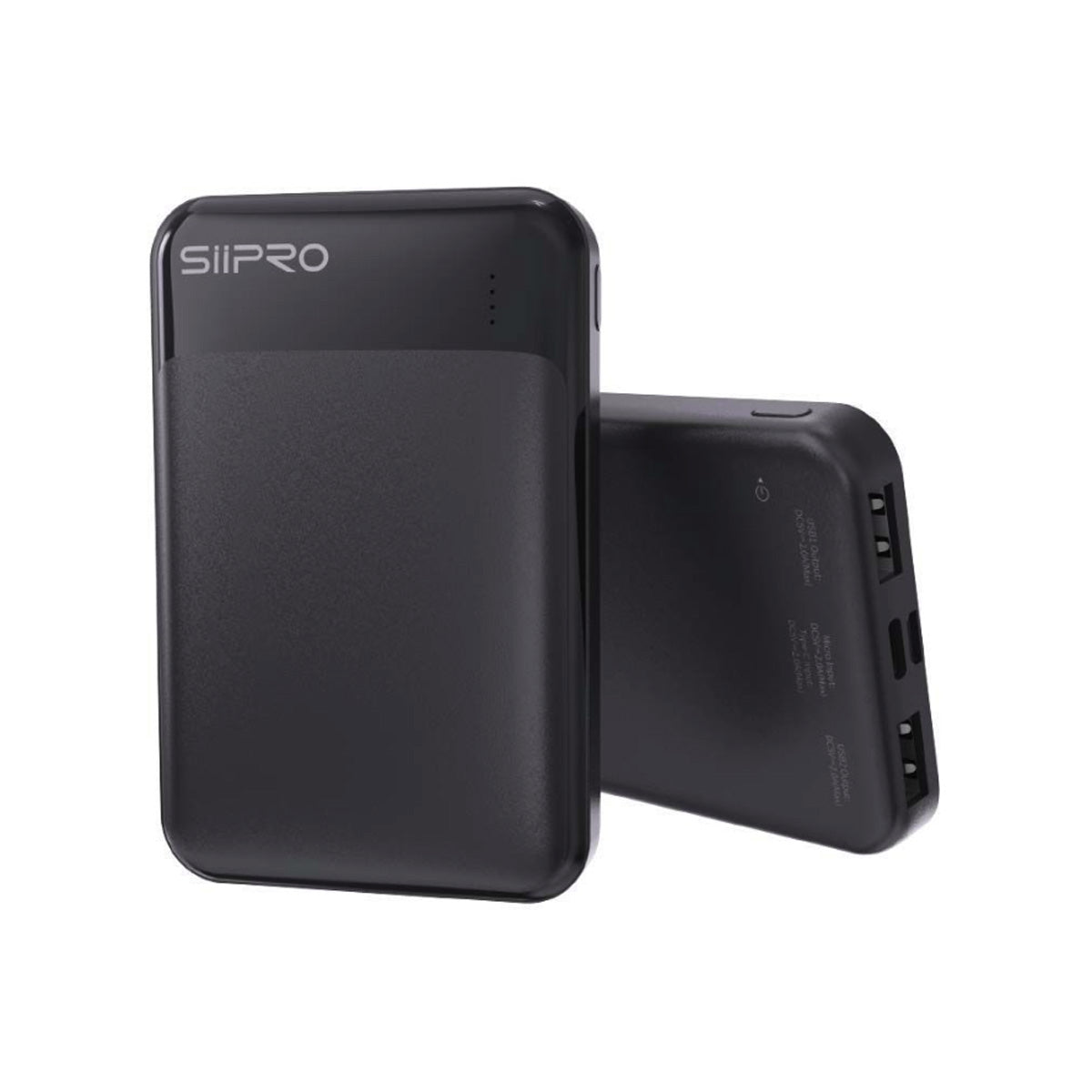 Power Bank da 5000 mAh 10W - 2 USB 2.0A - design lucidata - SP-85