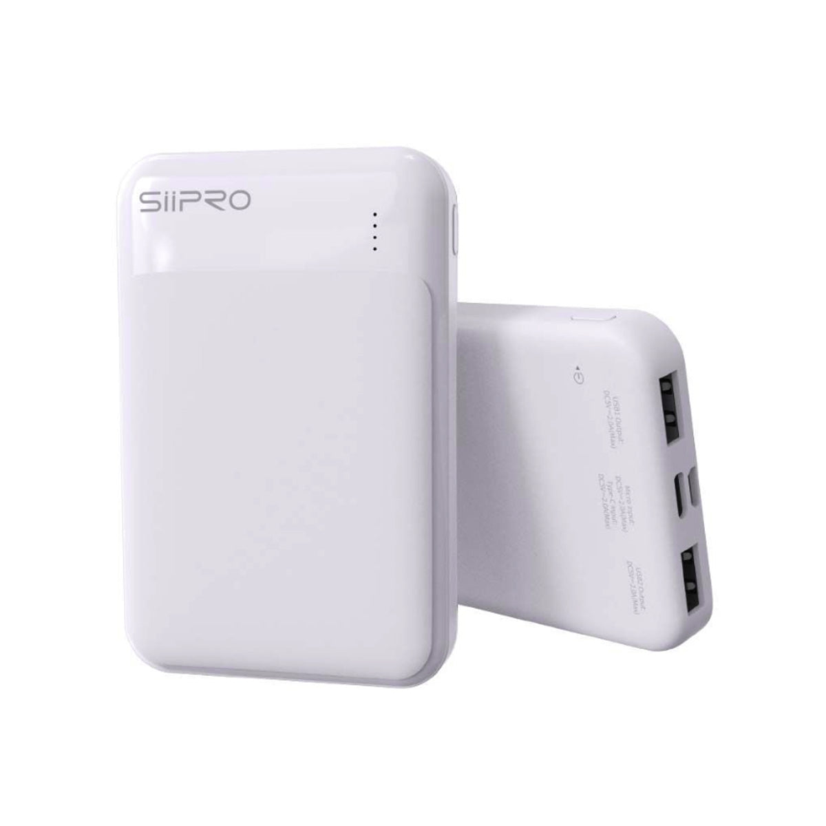 Power Bank da 5000 mAh 10W - 2 USB 2.0A - design lucidata - SP-85